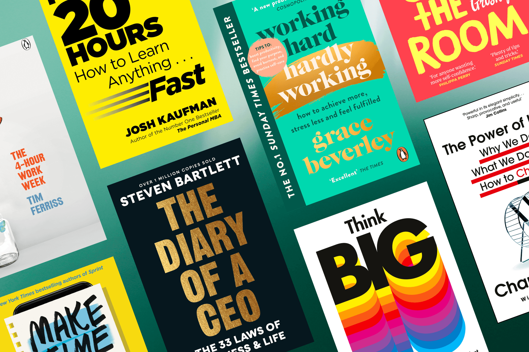 Books to help with productivity, concentration and success