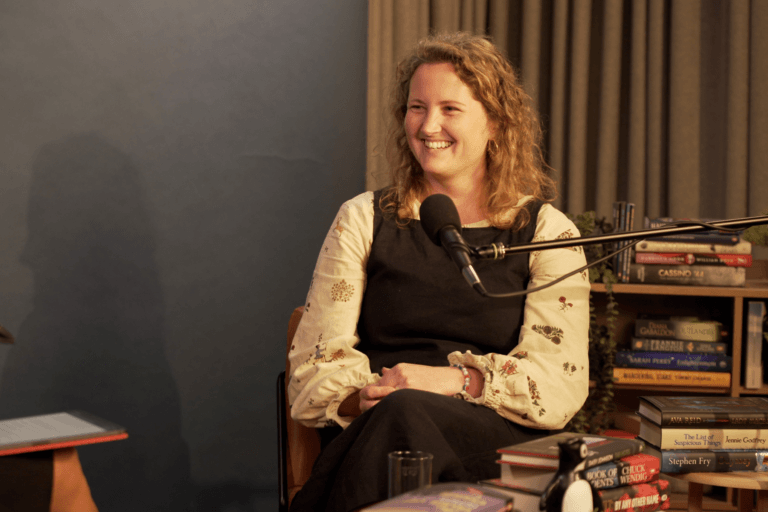 Author, Daisy Johnson speaking on The Penguin Podcast