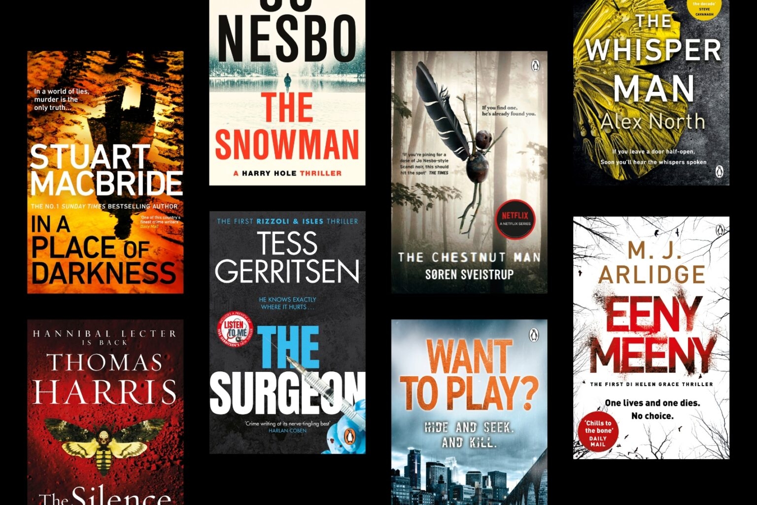 13 of the best serial killer thrillers