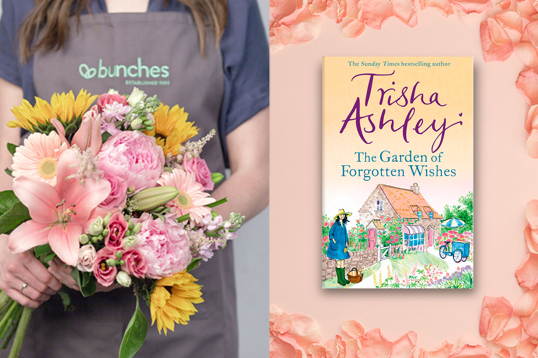 Win three months of flowers from Bunches with Trisha Ashley