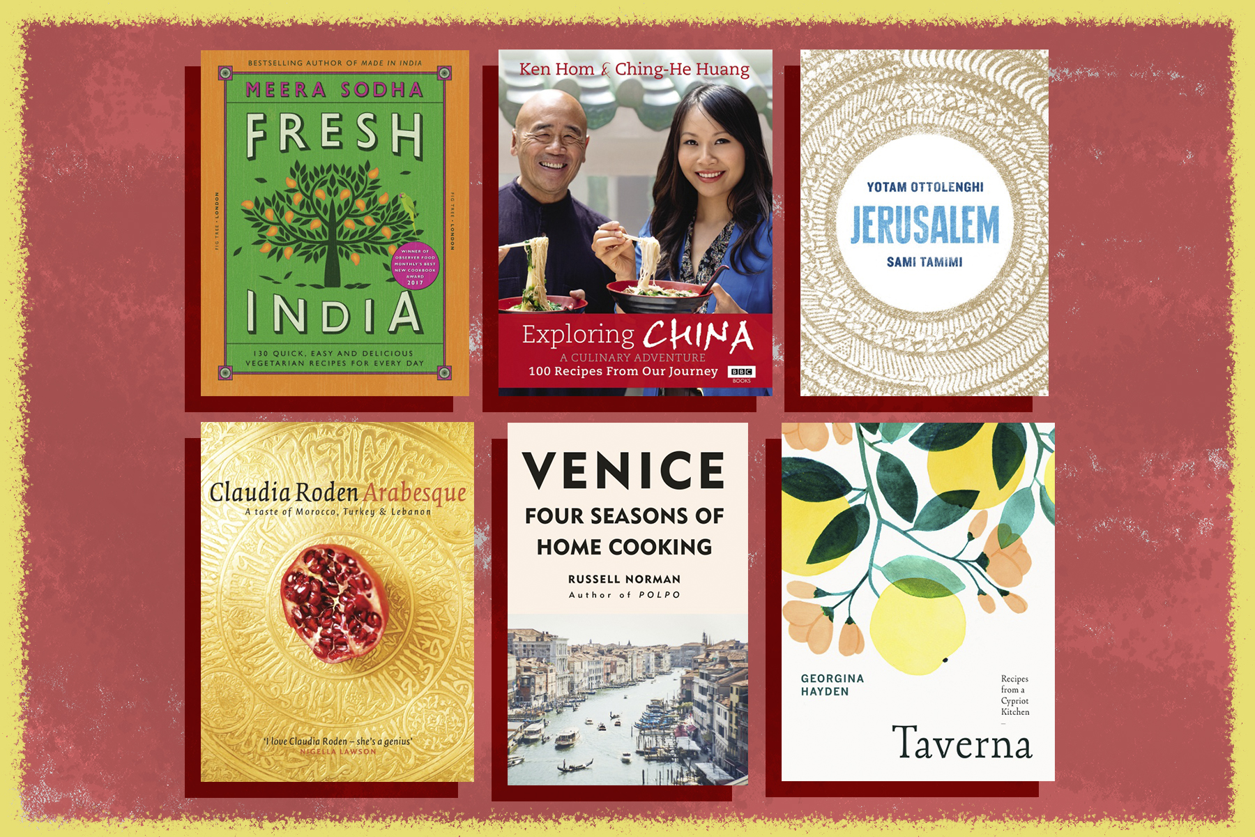 Travel the world from your kitchen with these cookbooks
