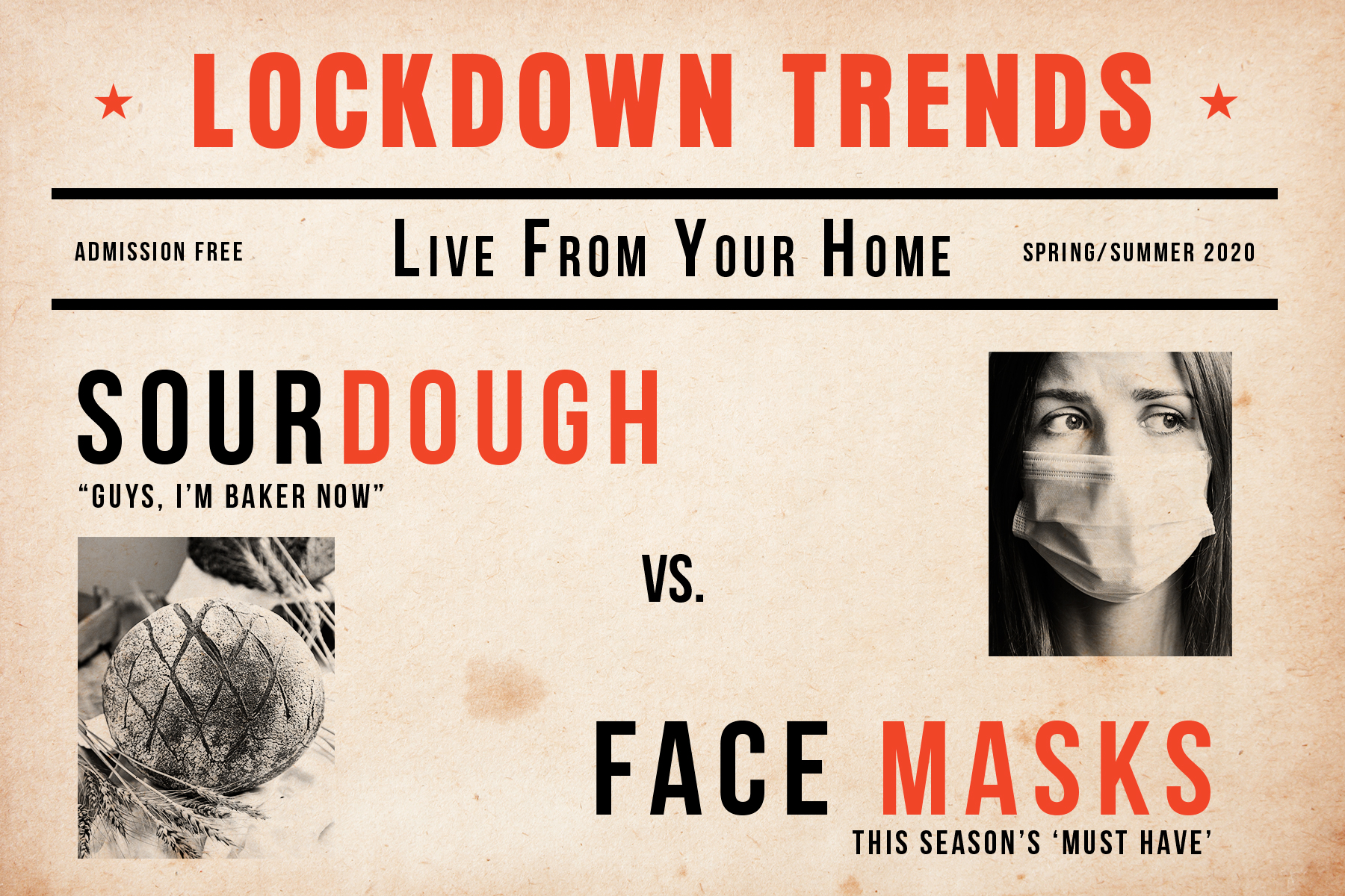 UK google trends lockdown sour dough versus face masks