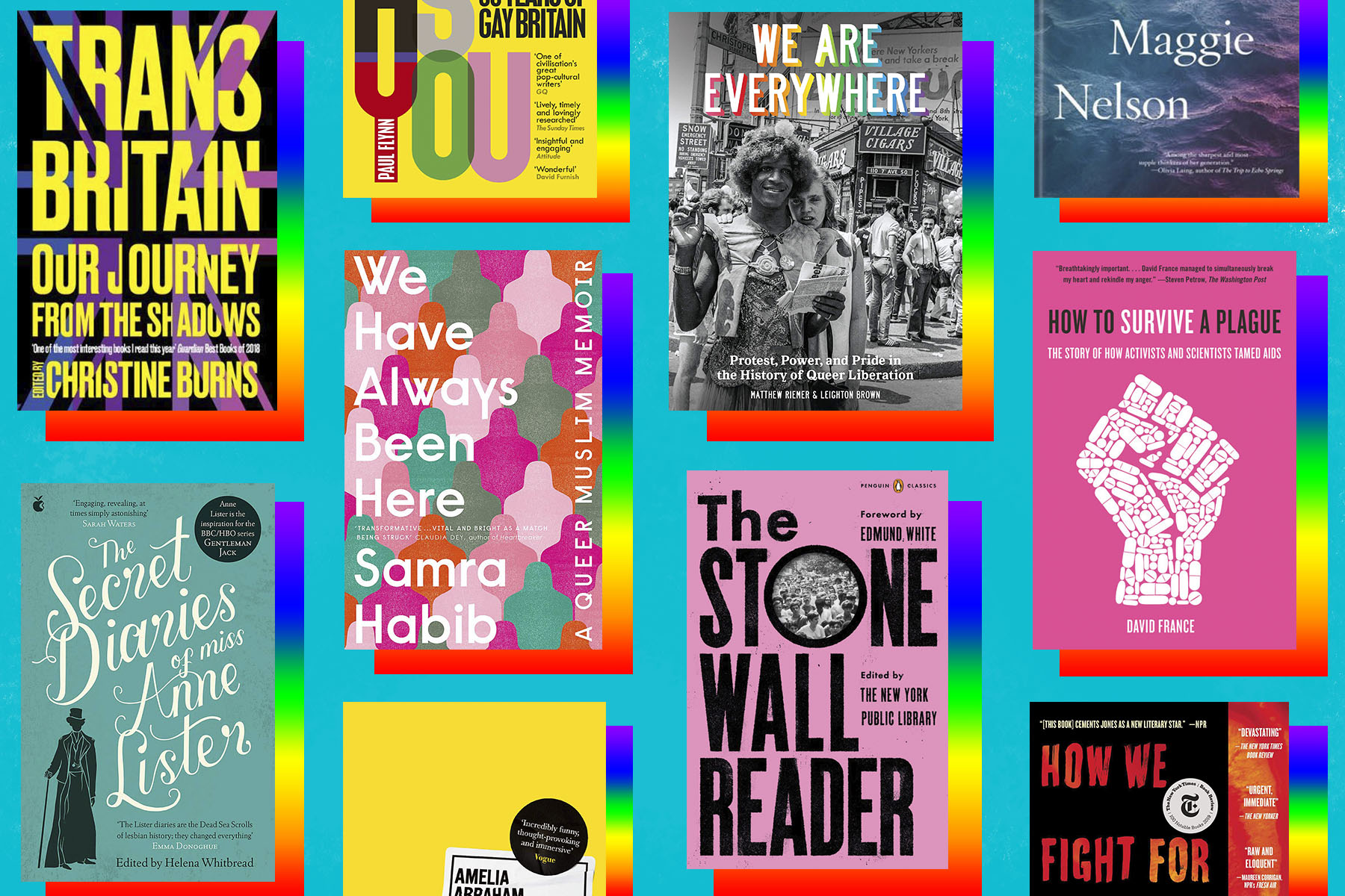 A reading list of non-fiction books about LGBTQ culture and history