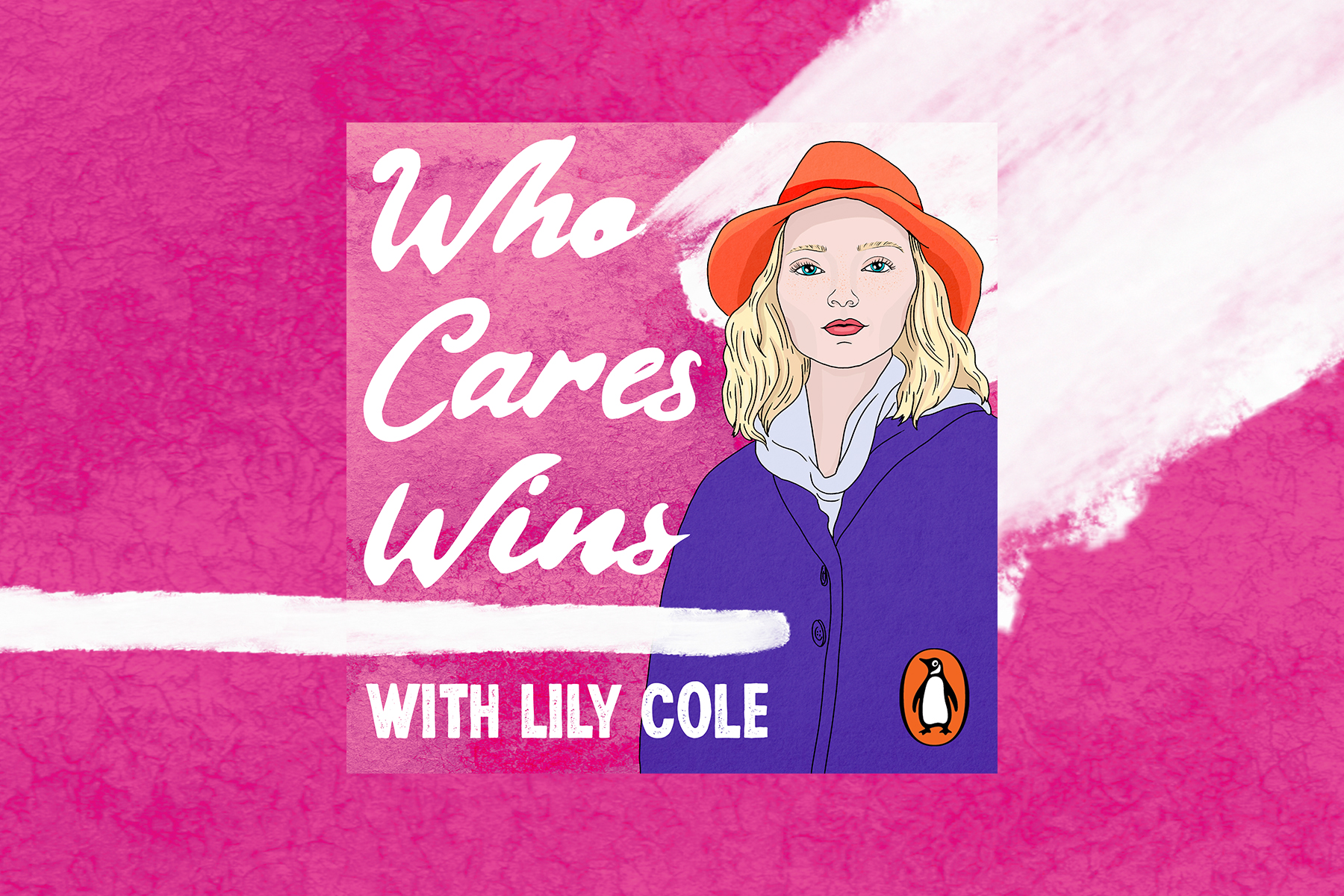 Who Cares Wins with Lily Cole podcast logo