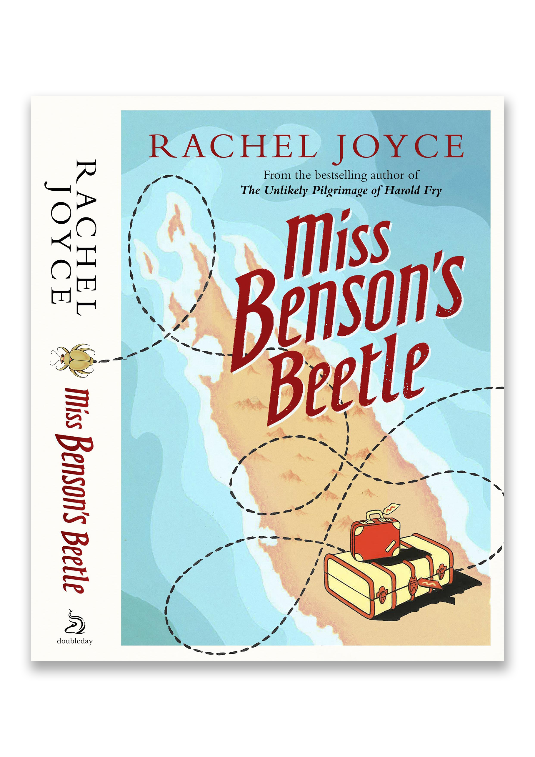 An illustrated map version of Miss Benson's Beetle