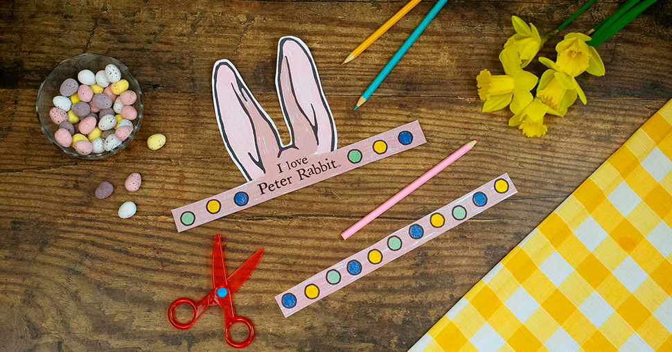 make your own peter rabbit bunny ears step 3
