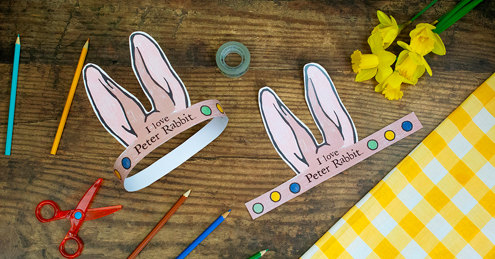 make your own peter rabbit bunny ears step 4