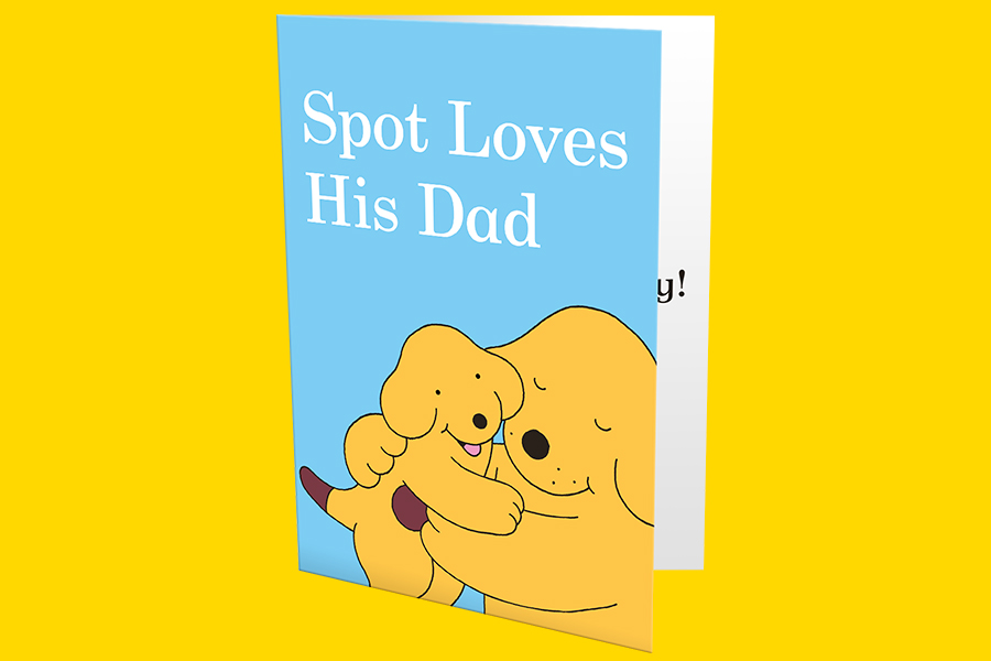 Make a Father's Day Spot card