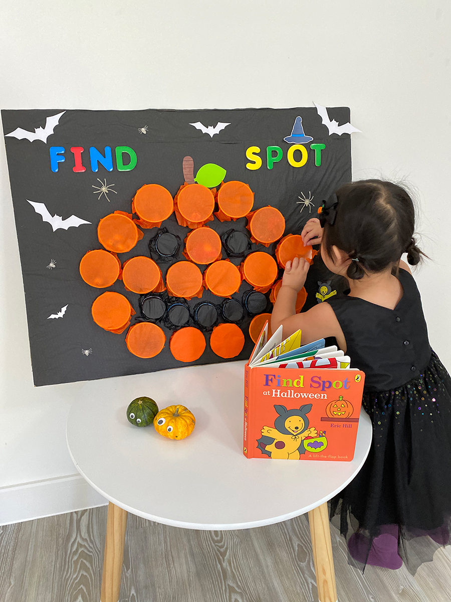 Spot The Dog Poke-A-Pumpkin Halloween Game | DIY Games For Kids