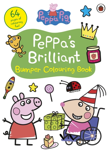 Peppa Pig: Peppa's Brilliant Bumper Colouring Book